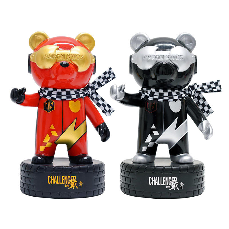AARON X iPANDAS "Challenger Cup" limited edition figure model