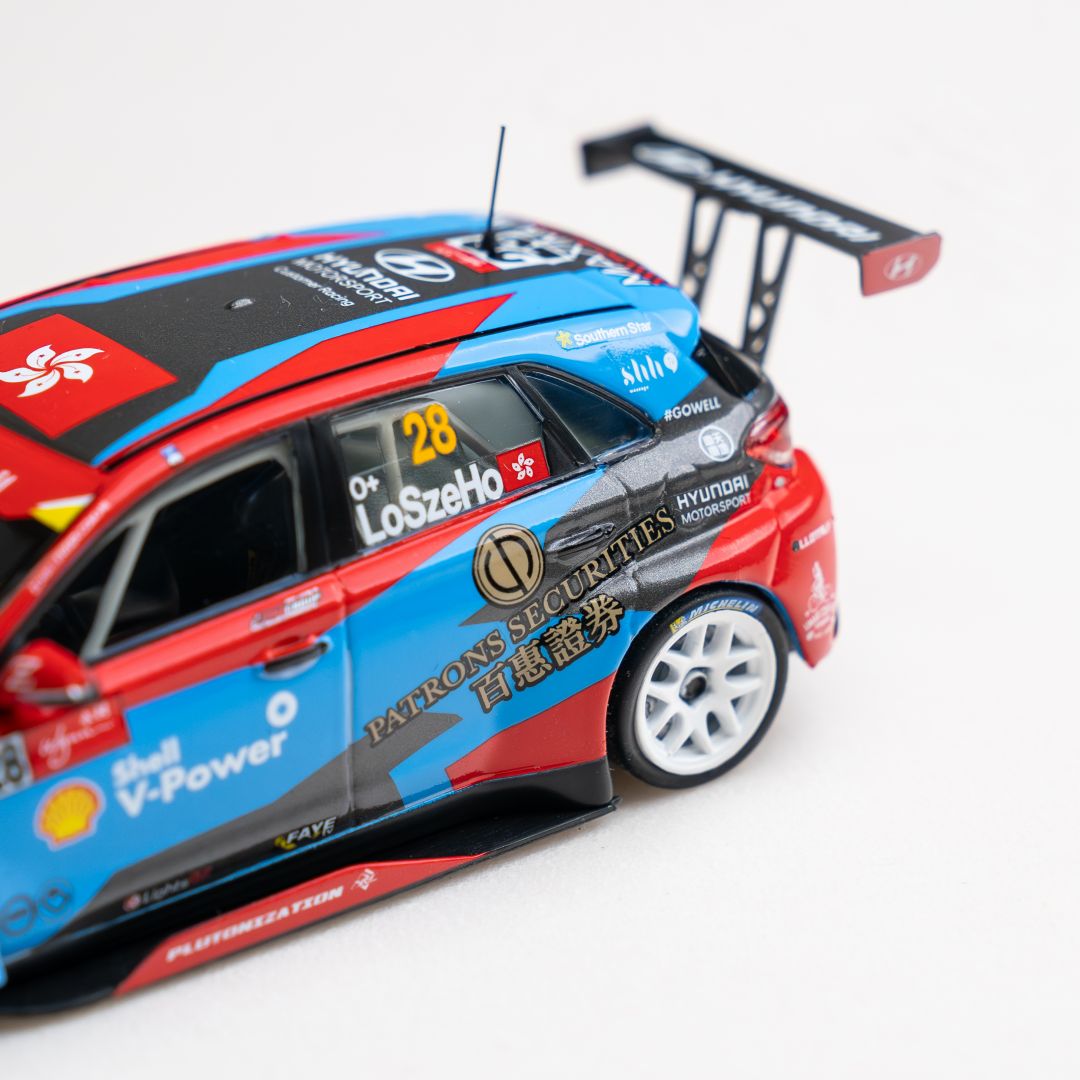 1:43 Hyundai i30 N TCR Macau Guia Race - TCR Asia Challenge 2022 #28 Lo Sze Ho