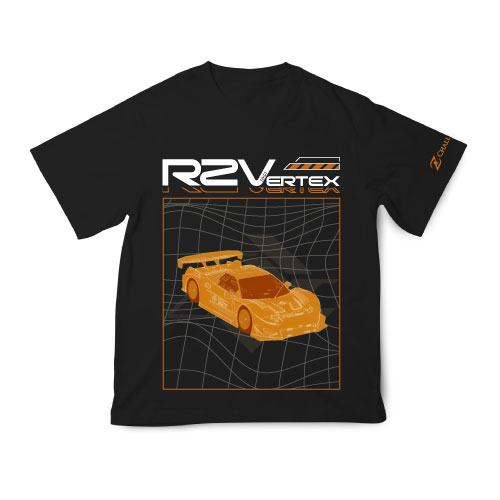 Rev To Vertex 遊戲紀念T恤 (黑色)